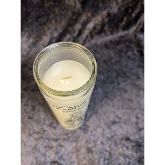 White Holy Death 7-Day Spiritual Candle, La Santisima Muerte - Picture 2 of 6
